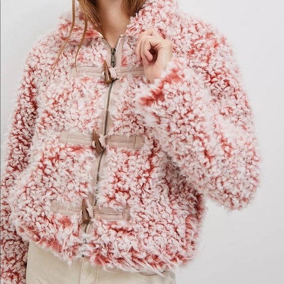 Anthropologie Sherpa Teddy Brenna Faux Fur - Picture 4 of 5